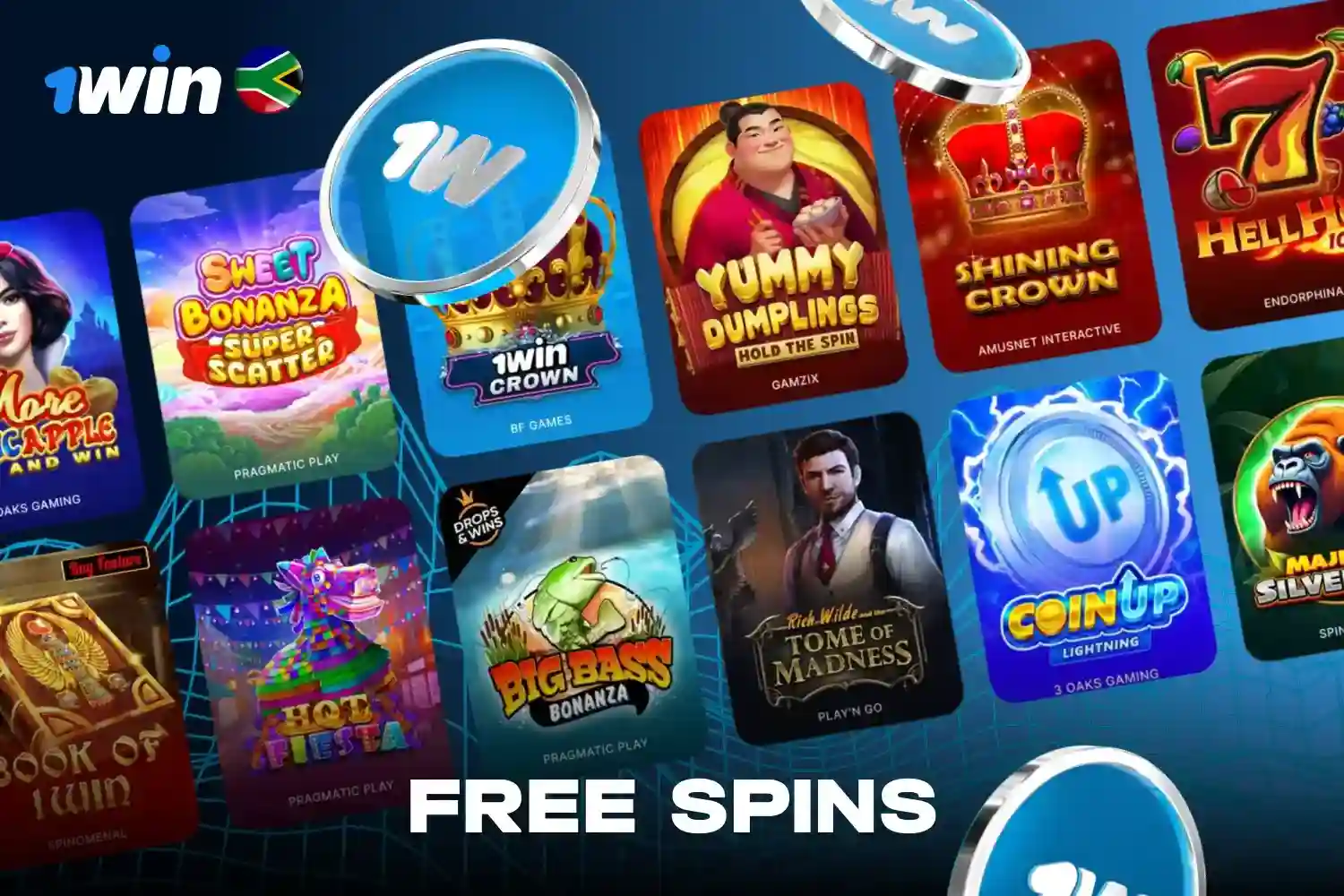 1Win free spins and bonuses